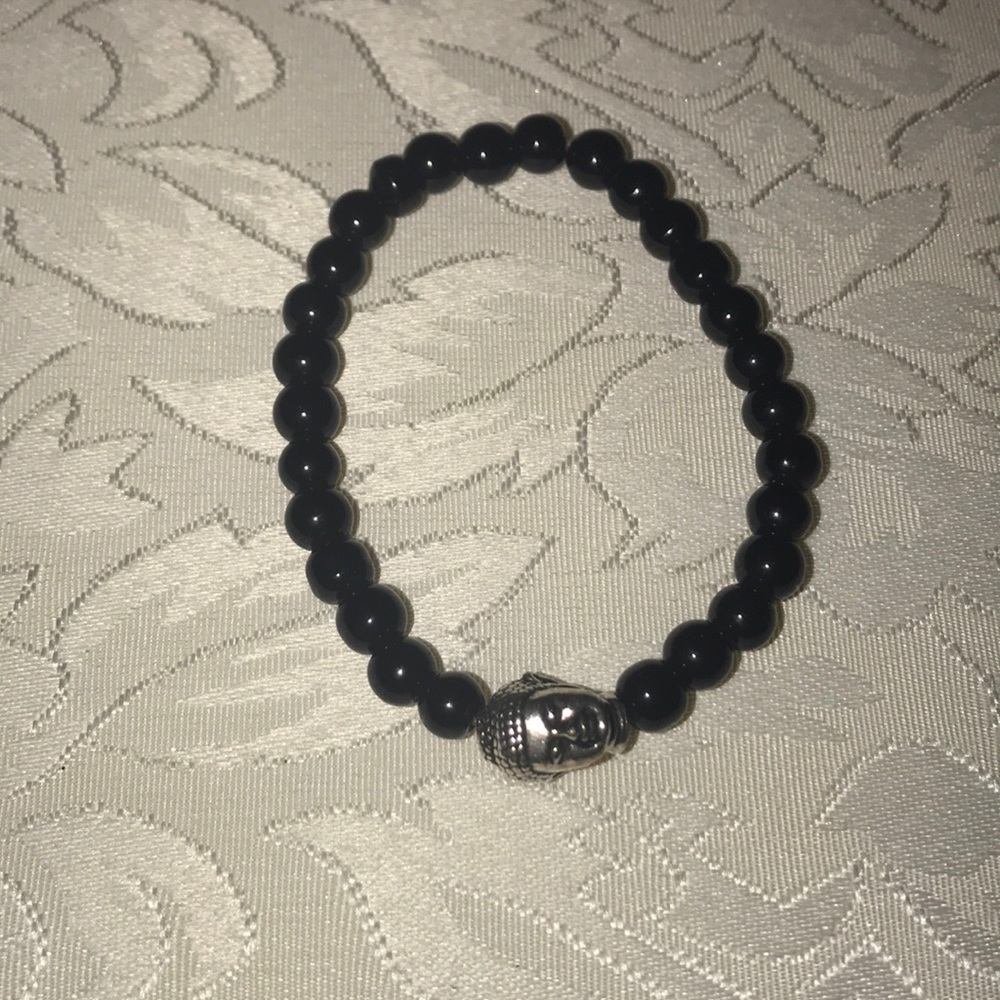 Black Buddha bracelet